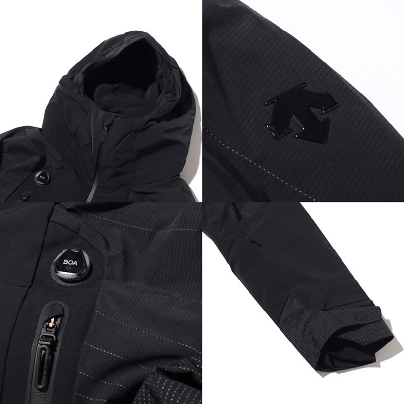 国内34着限定の超プレミアム！DESCENTE “S.I.O×SCHEMATECH ISOLATION BOA INSULATED JACKET”が10/31発売 (デサント)