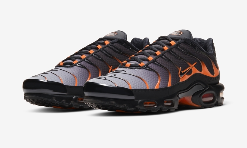 ナイキ エア マックス プラス “グレー/ブラック/オレンジ” (NIKE AIR MAX PLUS “Grey/Black/Orange”) [DD7111-002]