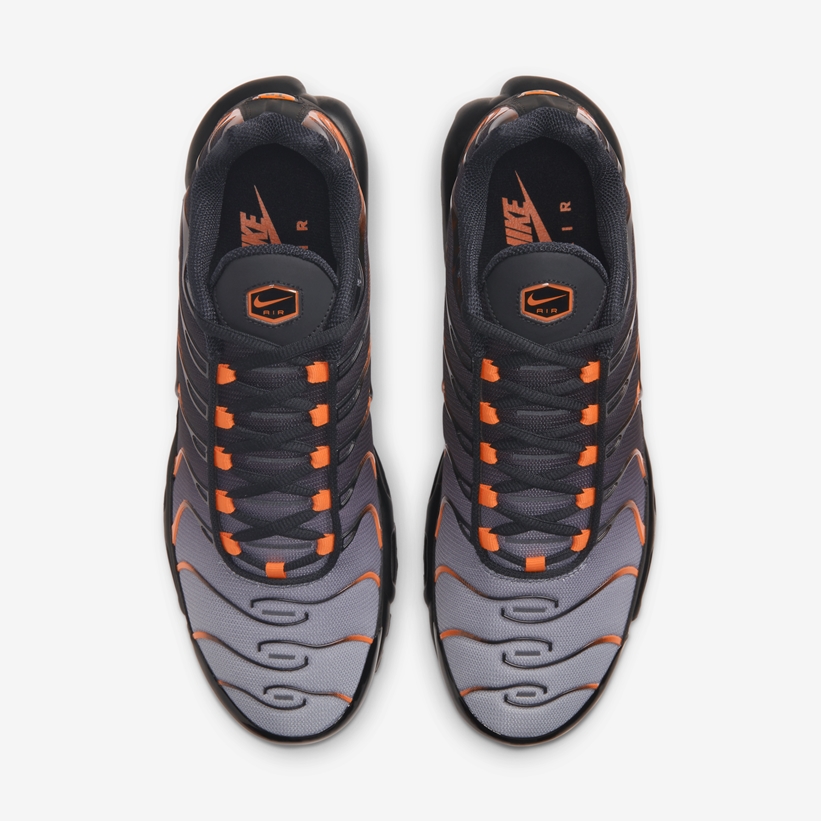 ナイキ エア マックス プラス “グレー/ブラック/オレンジ” (NIKE AIR MAX PLUS “Grey/Black/Orange”) [DD7111-002]