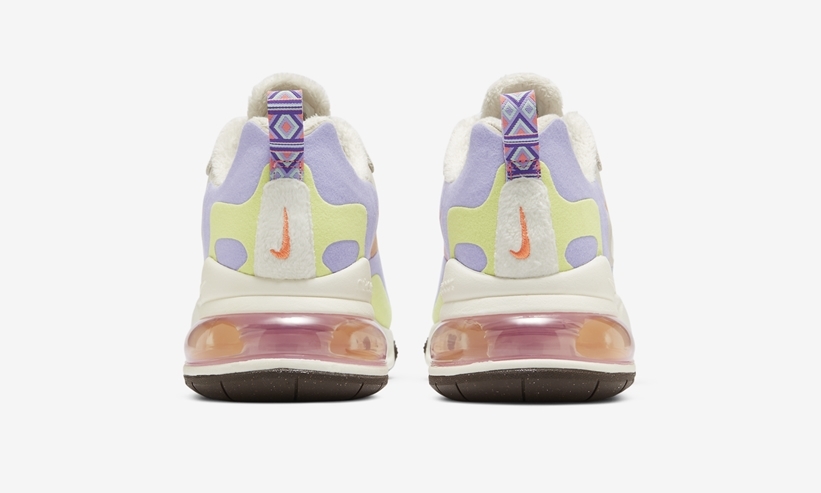 ナイキ エア マックス 270 リアクト “ホワイト/パープル/オレンジ” (NIKE AIR MAX 270 REACT “White/Purple/Orange”) [DC3276-101]