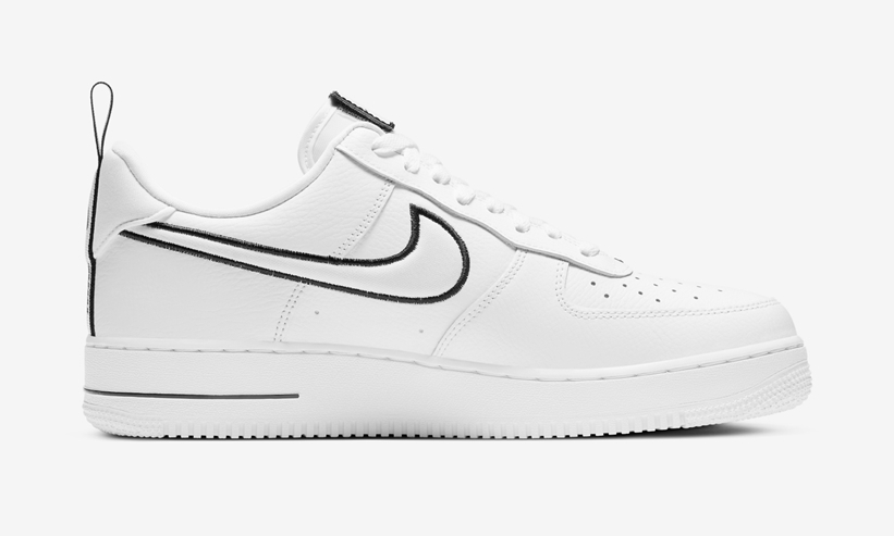 脱着式のシュータンラベル！ナイキ エア フォース 1 ロー “ブラック/グレー/ホワイト” (NIKE AIR FORCE 1 LOW “Black/Grey/White”) [DH2472-001,002,100]