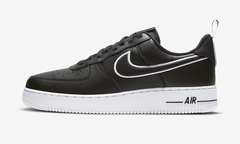 脱着式のシュータンラベル！ナイキ エア フォース 1 ロー “ブラック/グレー/ホワイト” (NIKE AIR FORCE 1 LOW “Black/Grey/White”) [DH2472-001,002,100]