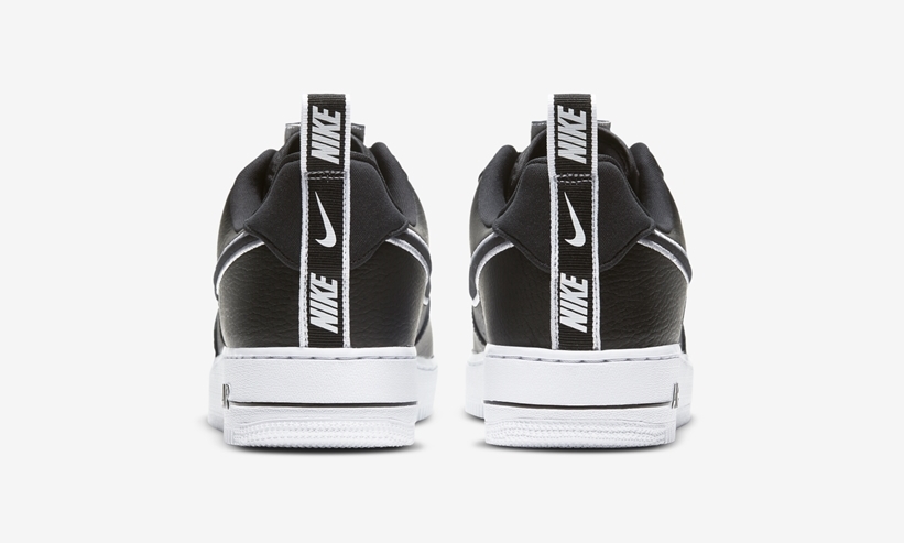 脱着式のシュータンラベル！ナイキ エア フォース 1 ロー “ブラック/グレー/ホワイト” (NIKE AIR FORCE 1 LOW “Black/Grey/White”) [DH2472-001,002,100]