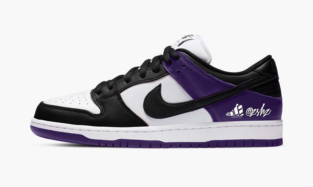 国内 2024年 1/9、1/21 リストック！ナイキ SB ダンク ロー プロ “コートパープル” (NIKE SB DUNK LOW PRO “Court Purple”) [BQ6817-500]