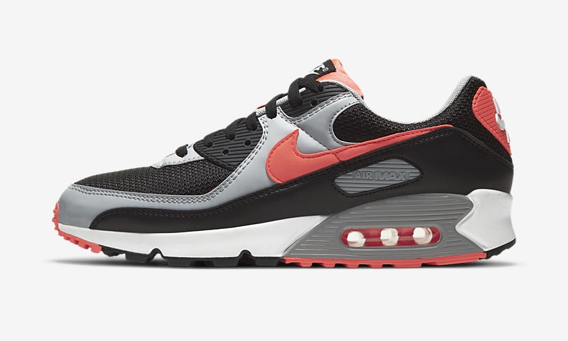 11/9 発売！ナイキ エア マックス 90 “ブラック/ラディアントレッド” (NIKE AIR MAX 90 “Black/Radiant Red”) [CZ4222-001]