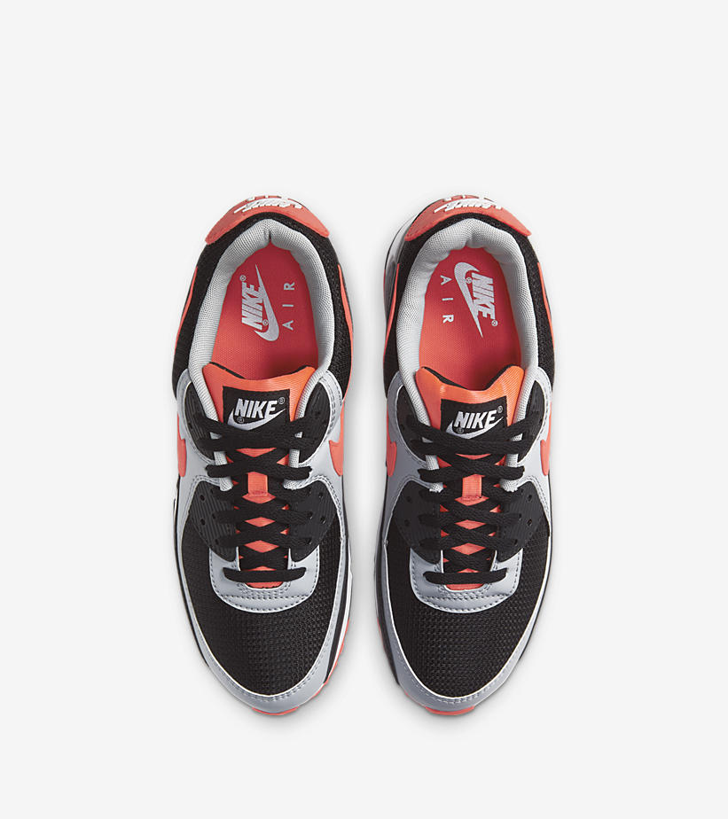 11/9 発売！ナイキ エア マックス 90 “ブラック/ラディアントレッド” (NIKE AIR MAX 90 “Black/Radiant Red”) [CZ4222-001]