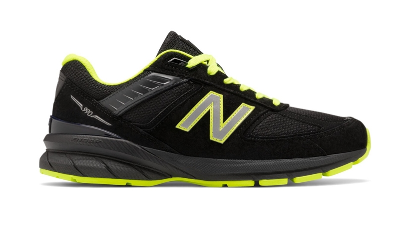 11/1 発売！New Balance M990v5 BV5 “Black/Atomic Yellow” (ニューバランス)