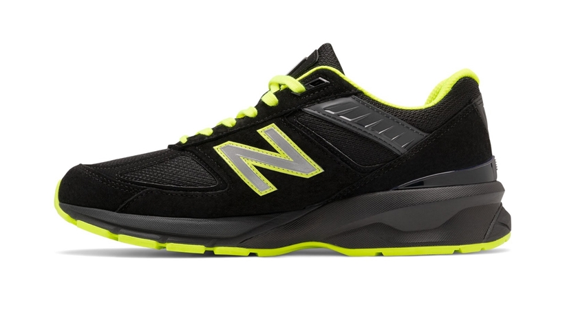 11/1 発売！New Balance M990v5 BV5 “Black/Atomic Yellow” (ニューバランス)