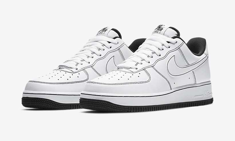 ナイキ エア フォース 1 07 ロー “ホワイト/ブラック” (NIKE AIR FORCE 1 07 LOW “White/Black”) [CV1724-104]