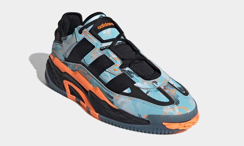 11/1 発売！adidas Originals NITEBALL “Light Aqua/Core Black/Signal Orange” (アディダス オリジナルス ナイトボール “ライトアクア/コアブラック/シグナルオレンジ”) [GZ7867]