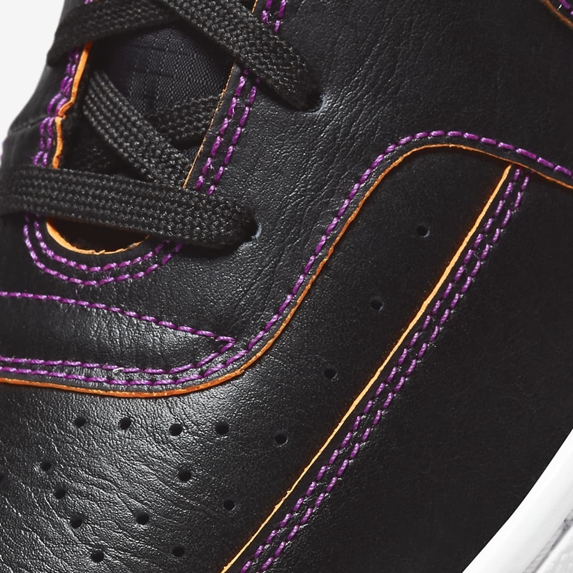 ナイキ スカイ フォース 3/4 “ブラック/ビビッドパープル/トータルオレンジ” (NIKE SKY FORCE 3/4 “Black/Vivid Purple/Total Orange”) [CZ7872-001]