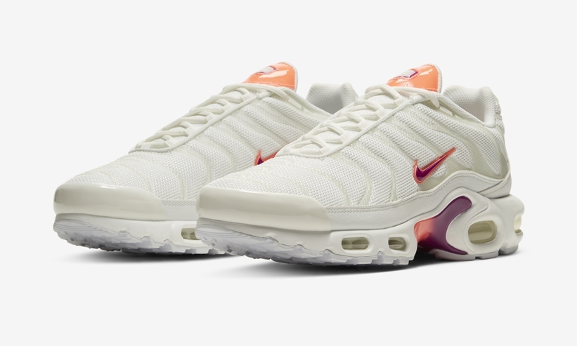 ナイキ エア マックス プラス “ホワイト/パープル/オレンジ” (NIKE AIR MAX PLUS “White/Purple/Orange”) [DH3858-100]