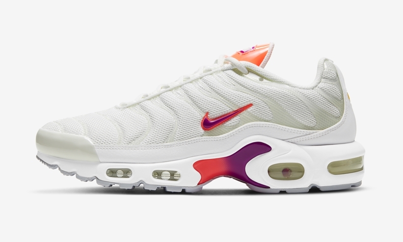 ナイキ エア マックス プラス “ホワイト/パープル/オレンジ” (NIKE AIR MAX PLUS “White/Purple/Orange”) [DH3858-100]