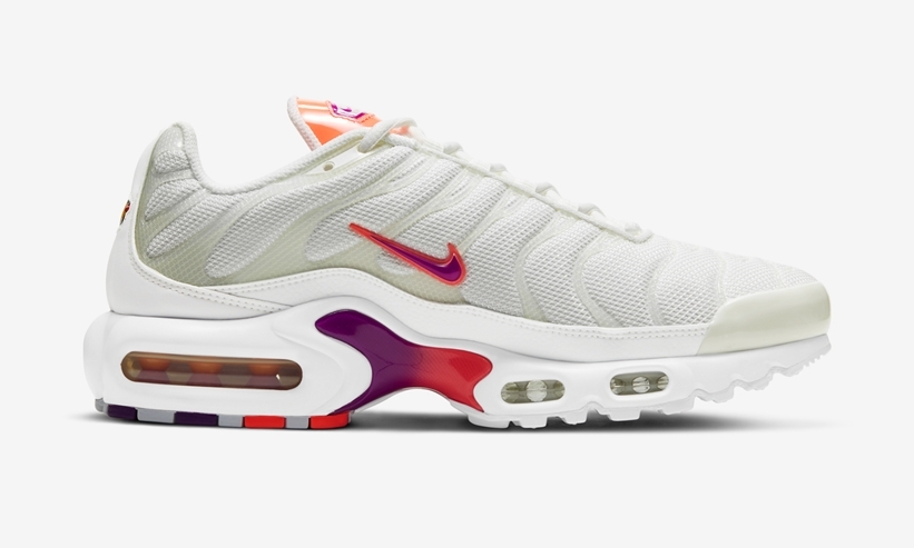 ナイキ エア マックス プラス “ホワイト/パープル/オレンジ” (NIKE AIR MAX PLUS “White/Purple/Orange”) [DH3858-100]