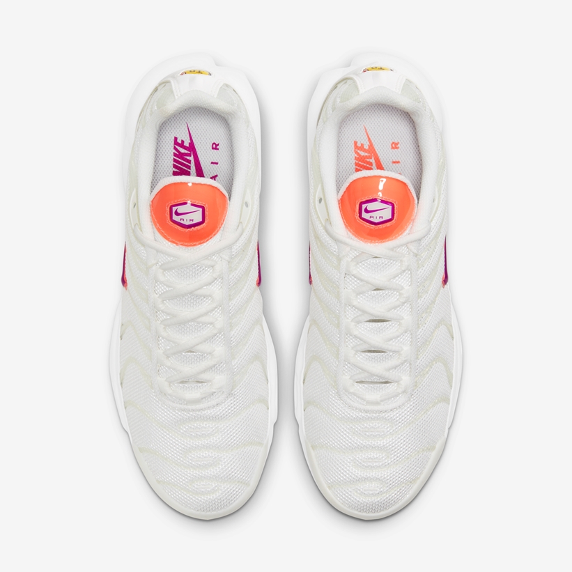 ナイキ エア マックス プラス “ホワイト/パープル/オレンジ” (NIKE AIR MAX PLUS “White/Purple/Orange”) [DH3858-100]