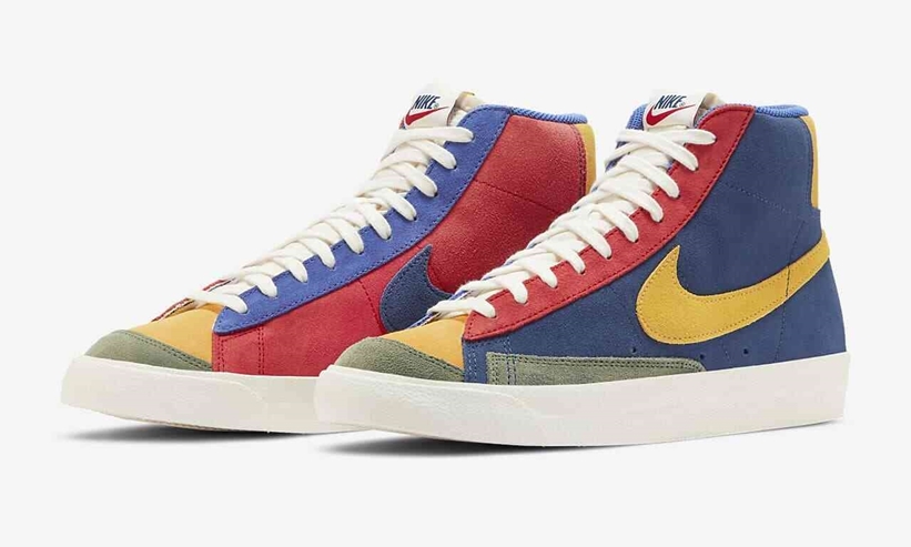 ナイキ ブレーザー ミッド 77 ビンテージ WE スエード 2カラー (NIKE BLAZER MID 77 VINTAGE WE SUEDE “Coastal Blue/Desert Berry”) [DC9179-476,664]