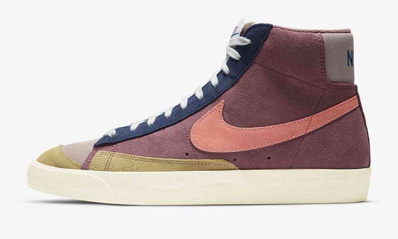 ナイキ ブレーザー ミッド 77 ビンテージ WE スエード 2カラー (NIKE BLAZER MID 77 VINTAGE WE SUEDE “Coastal Blue/Desert Berry”) [DC9179-476,664]