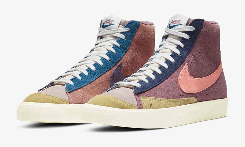 ナイキ ブレーザー ミッド 77 ビンテージ WE スエード 2カラー (NIKE BLAZER MID 77 VINTAGE WE SUEDE “Coastal Blue/Desert Berry”) [DC9179-476,664]