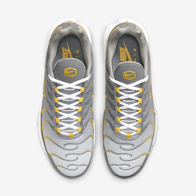 ナイキ エア マックス プラス “グレー/イエロー” (NIKE AIR MAX PLUS “Grey/Yellow”) [DD7111-001]