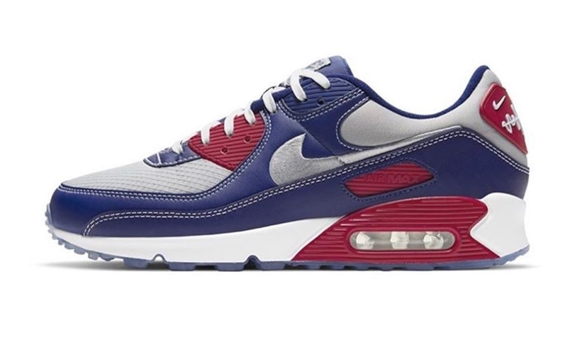 ナイキ エア マックス 90 NRG “ネイビー/ホワイト/シルバー/レッド” (NIKE AIR MAX 90 NRG “Navy/White/Silver/Red”)