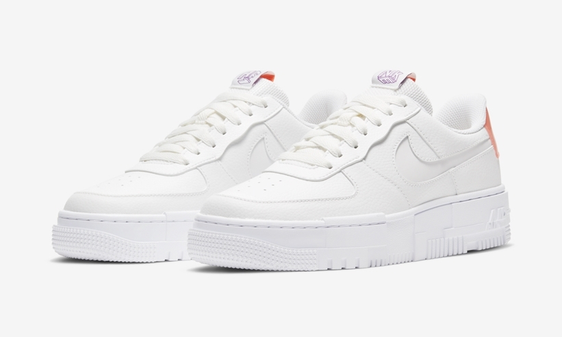 ナイキ ウィメンズ エア フォース 1 ロー ピクセル 2カラー (NIKE WMNS AIR FORCE 1 LOW PIXEL) [DH3861-001,100]