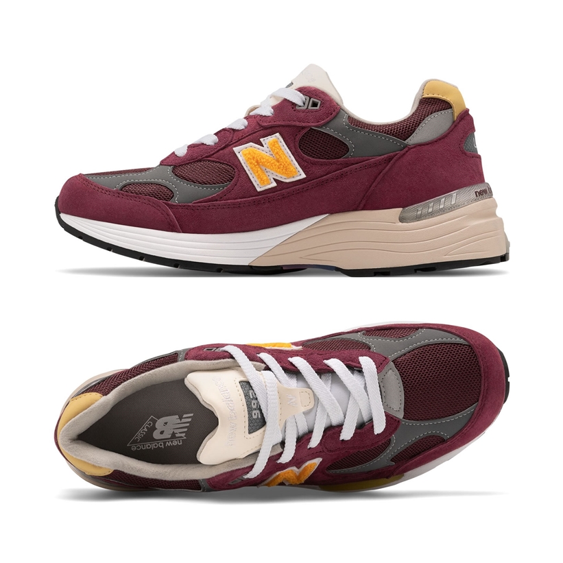 New Balance M992 CA “Burgundy/Grey” (ニューバランス “バーガンディ/グレー”)