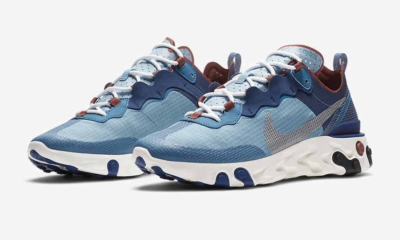 ナイキ リアクト エレメント 55 “コースタルブルー” (NIKE REACT ELEMENT 55 “Coastal Blue”) [CU1466-400]