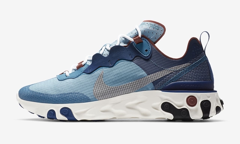 ナイキ リアクト エレメント 55 “コースタルブルー” (NIKE REACT ELEMENT 55 “Coastal Blue”) [CU1466-400]