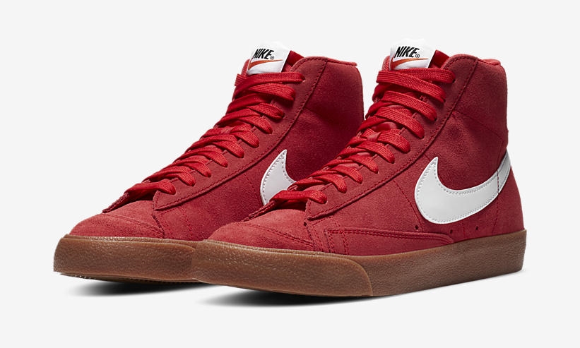 ナイキ ブレーザー ミッド 77 スエード “レッド/ガム” (NIKE BLAZER MID 77 SUEDE “Red/Gum”) [CI1172-600]