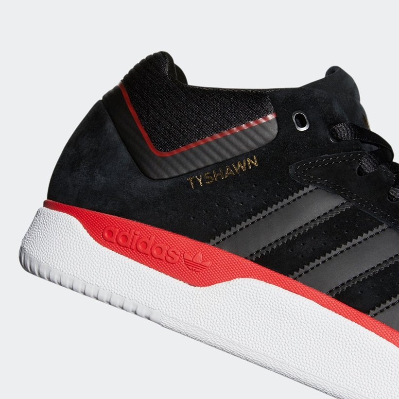 11/5 発売！adidas Skateboarding TYSHAWN ”Core Black/Scarlet/Gold Metallic” (タイショーン・ジョーンズ アディダス スケートボーディング “コアブラック/スカーレット/ゴールドメタリック”) [FV5860]