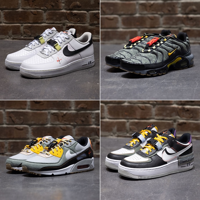 11/14 発売！Foot Locker x NIKE “Fresh Perspective” Pack "AIR FORCE 1/AIR MAX 90/AIR MAX PLUS/AIR FORCE 1 SHADOW" (フットロッカー ナイキ "フレッシュ プレスペクティブ" パック "フォース 1/エア マックス 90/マックス プラス/シャドウ")