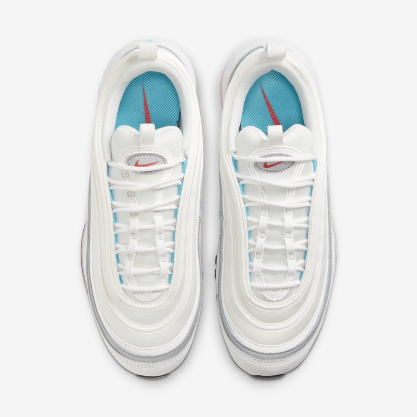 ナイキ エア マックス 97 “ホワイト/レッド/ブルー” (NIKE AIR MAX 97 “White/Red/Blue”) [DA9325-101]