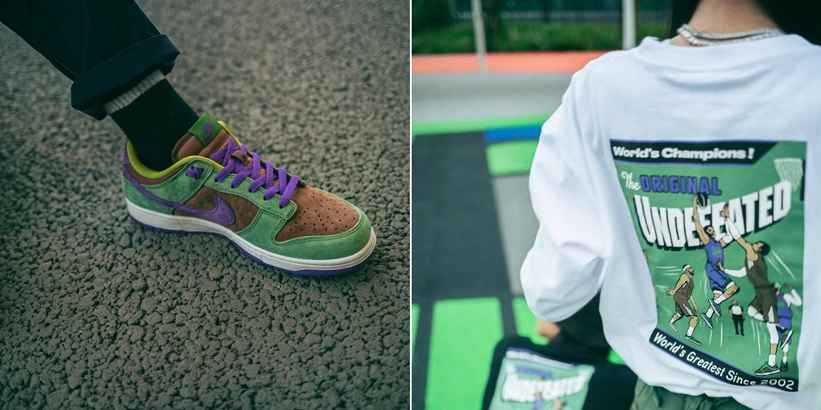 UNDEFEATED からNIKE DUNK LOW “Veneer”をセレブレートした L/S TEEが発売 (アンディフィーテッド)