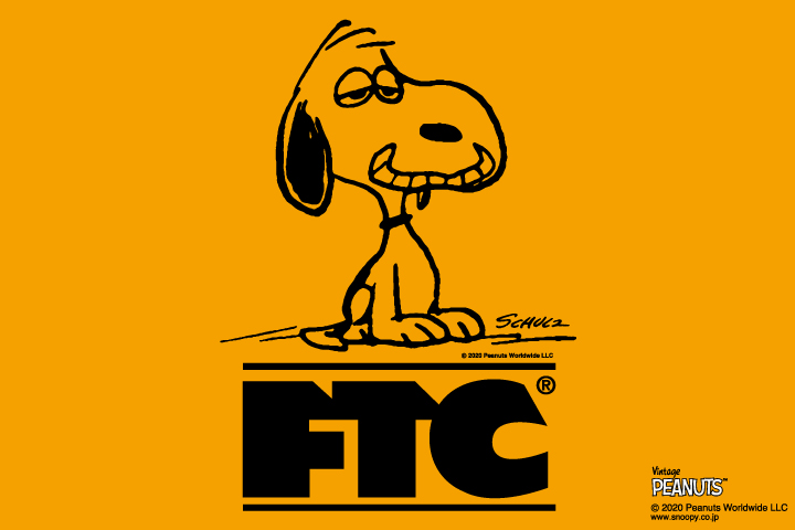 FTC × ピーナッツ 2020年 カプセルコレクションが11/7 発売 (エフティーシー PEANUTS COLLECTION)