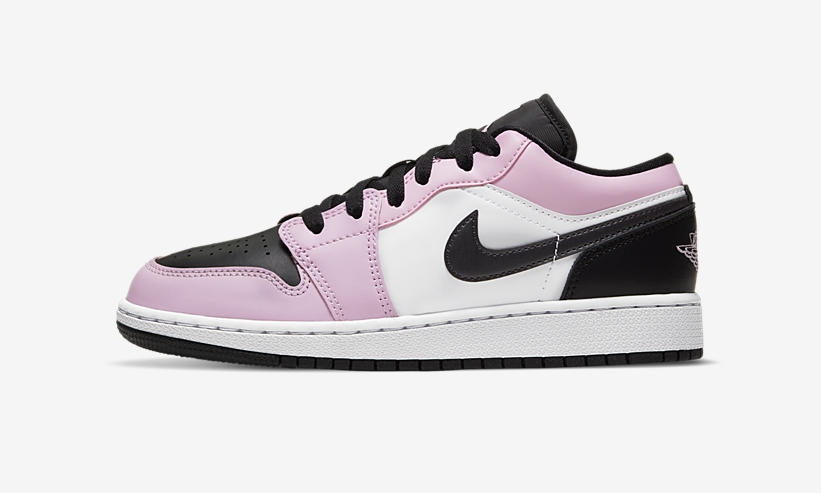 ナイキ GS ウィメンズ エア ジョーダン 1 ロー “ライトアトミックピンク” (NIKE GS WMNS AIR JORDAN 1 LOW “Light Arctic Pink”) [554723-601]