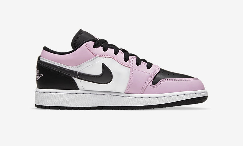 ナイキ GS ウィメンズ エア ジョーダン 1 ロー “ライトアトミックピンク” (NIKE GS WMNS AIR JORDAN 1 LOW “Light Arctic Pink”) [554723-601]