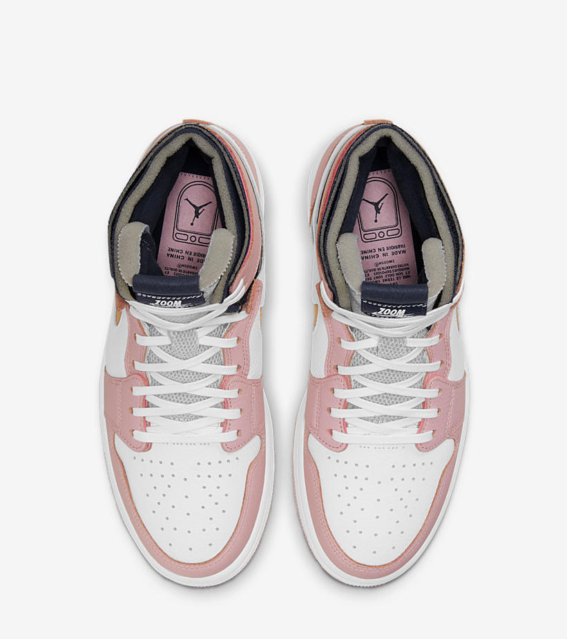 ナイキ ウィメンズ エア ジョーダン 1 ハイ ズーム “ピンクグレース/カクタスフラワー” (NIKE WMNS AIR JORDAN 1 HIGH ZOOM “Pink Glaze/Cactus Flower”) [CT0979-601]
