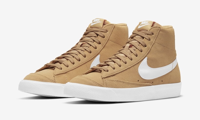 ナイキ ブレーザー ミッド 77 スエード "ウィート/ホワイト” (NIKE BLAZER MID 77 SUEDE “Wheat/White”) [DB5461-701]