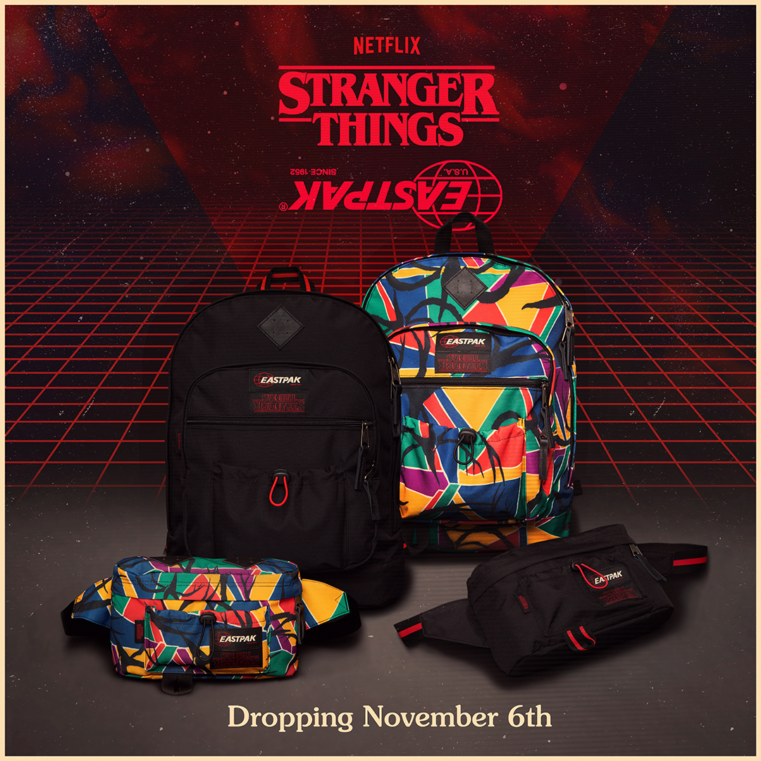 国内 MFC STORE 限定！STRANGER THINGS × EASTPAKが11/6～11/8 抽選販売 (エムエフシー ストア ストレンジャー・シングス イーストパック)