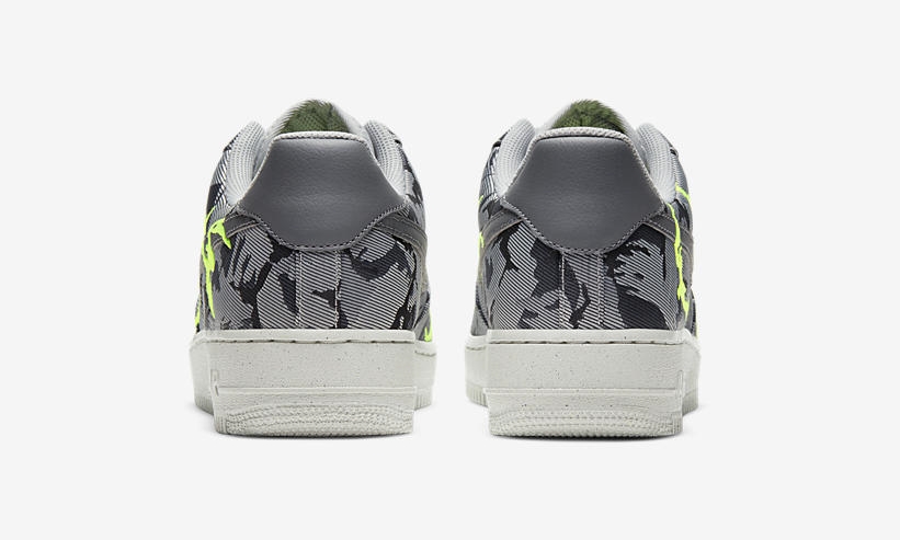 国内 1/7 発売！ナイキ エア フォース 1 07 ロー LX “ライトスモークグレー/エレクトリックグリーン” (NIKE AIR FORCE 1 07 LOW LX “Light Smoke Grey/Electric Green”) [CV1725-001]