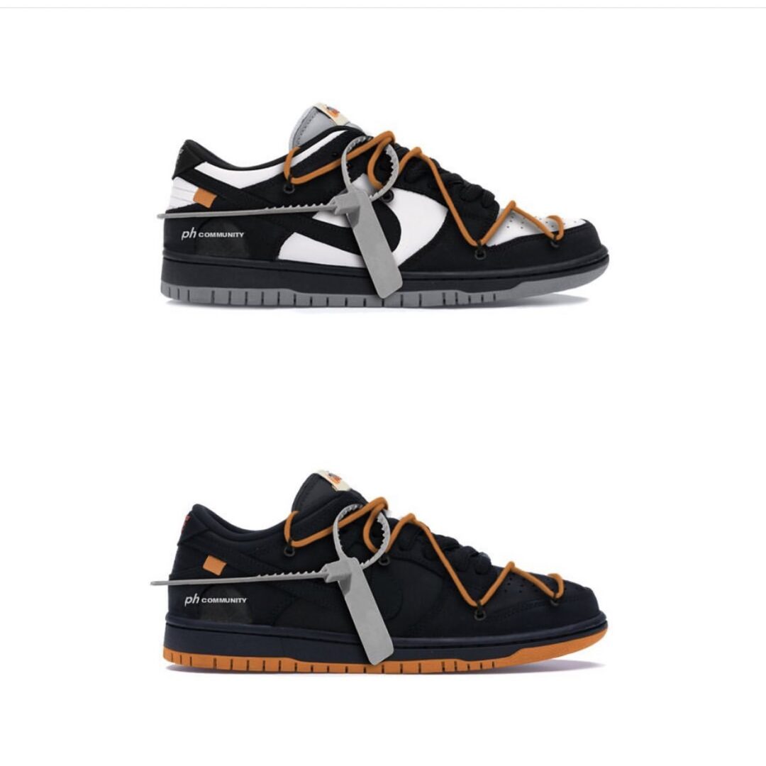 【リーク】2021年 秋発売予定！オフホワイト × ナイキ ダンク ロー “ブラック” (OFF-WHITE NIKE DUNK LOW “Black”)