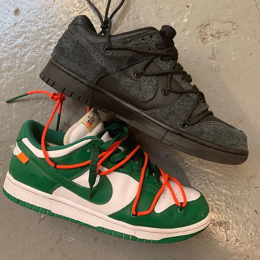 【リーク】2021年 秋発売予定！オフホワイト × ナイキ ダンク ロー “ブラック” (OFF-WHITE NIKE DUNK LOW “Black”)