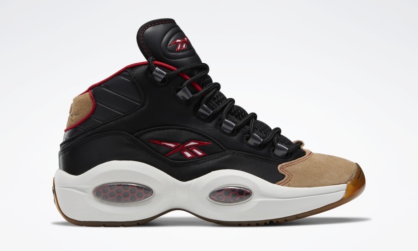 11/20 発売！リーボック クエスチョン ミッド “ブラック/フラッシュレッド” (REEBOK QUESTION MID “Black/Flash Red”) [H00847]