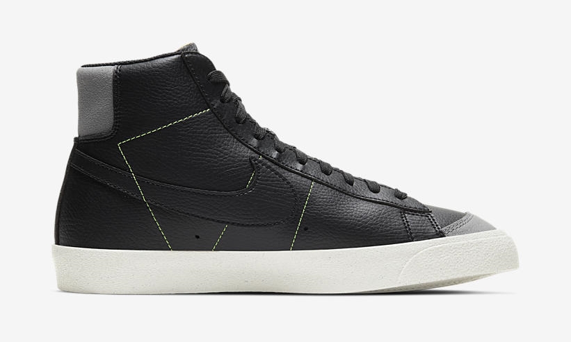 国内 1/9 発売！ナイキ ブレーザー ミッド 77 ビンテージ “ブラック/スモークグレー/エレクトリックグリーン” (NIKE BLAZER MID 77 VINTAGE “Black/Smoke Grey/Electric Green”) [CW6726-001]