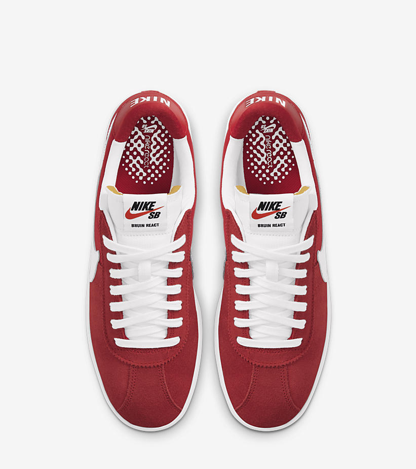 ナイキ SB ブルイン リアクト “レッド/ホワイト” (NIKE SB BRUIN REACT “Red/White”) [CJ1661-600]