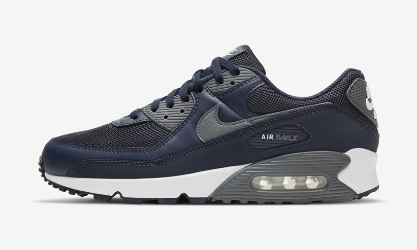 ナイキ エア マックス 90 “ネイビー/グレー” (NIKE AIR MAX 90 “Navy/Grey”) [DH4095-400]