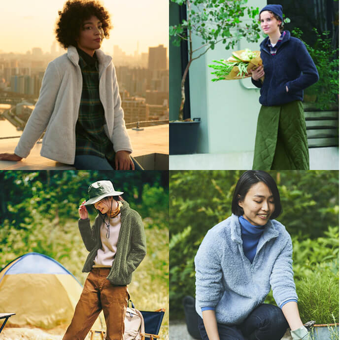 UNIQLO オンラインストア20周年を記念してファーリーフリースジャケット20色が11/9発売 (ユニクロ)