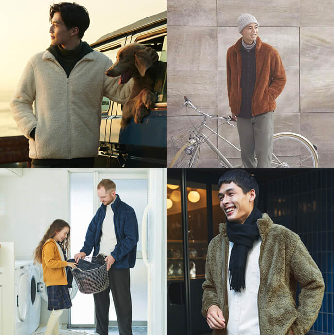 UNIQLO オンラインストア20周年を記念してファーリーフリースジャケット20色が11/9発売 (ユニクロ)