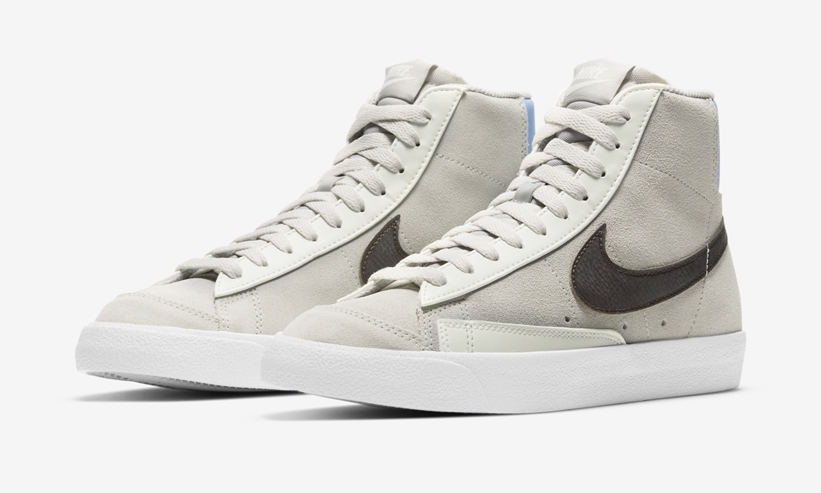 ナイキ ブレーザー ミッド 77 スエード “グレー/ブラック/ブルー” (NIKE BLAZER MID 77 SUEDE “Grey/Black/Blue”) [DH3862-001]