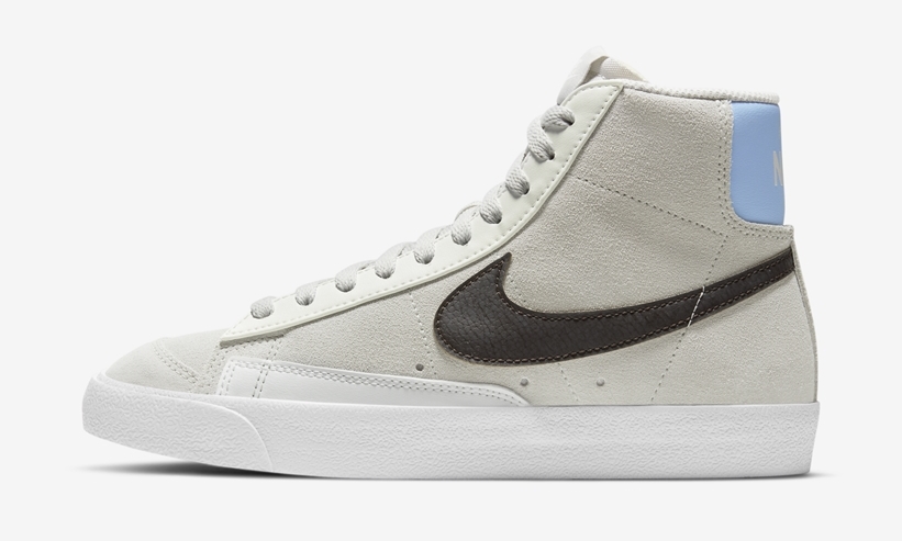 ナイキ ブレーザー ミッド 77 スエード “グレー/ブラック/ブルー” (NIKE BLAZER MID 77 SUEDE “Grey/Black/Blue”) [DH3862-001]